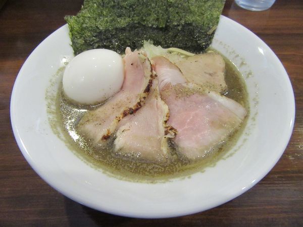 「特製煮干し中華蕎麦（９５０円）」@煮干し中華蕎麦 山崎の写真