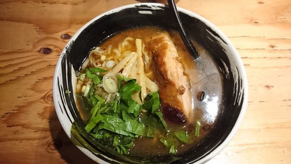 「こく醤そば + 大盛無料」@麺場 浜虎 横浜店の写真