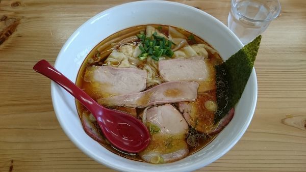 「チャーシューワンタン麺1050円」@ドリームロード 道夢の写真