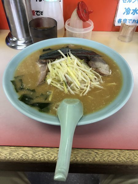「ねぎ味噌チャーシューメン」@ラーメンショップ 立川錦町店の写真