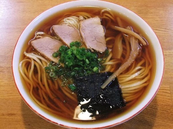 「らあめん（並）（500円）」@らぁめん竹乃やの写真