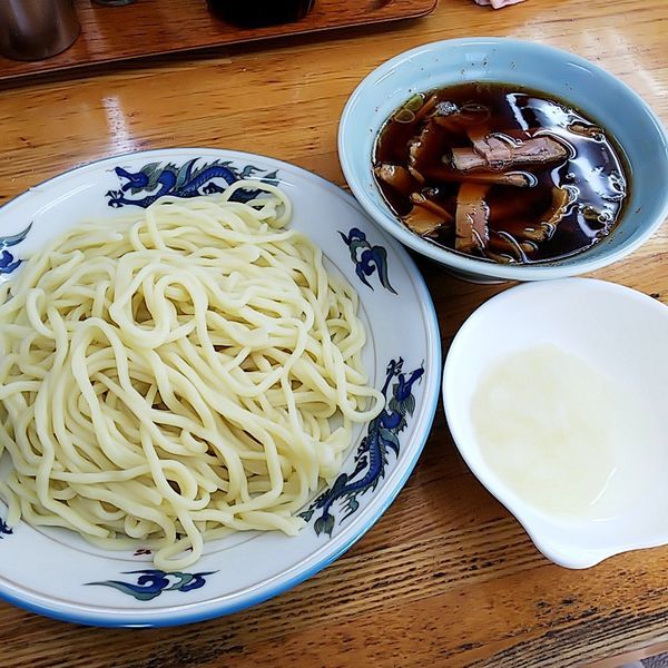 「つけそば＋大根おろし」@丸長 坂戸店の写真