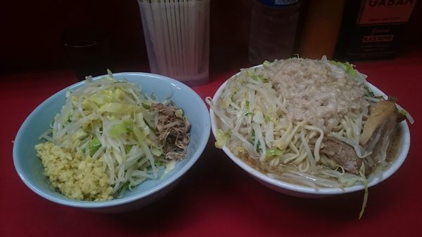 「大(ヤサイアブラ生姜)￥８４０」@ラーメン二郎 中山駅前店の写真