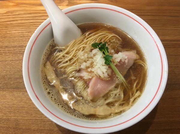 「煮干しそば」@麺尊 RAGEの写真