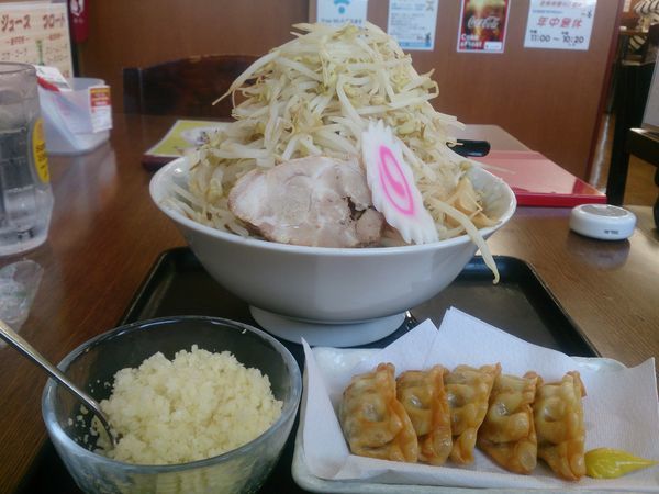 「まぜそば【大】」@麺処 善の写真