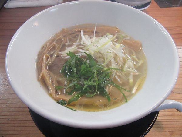 「鶏塩（７００円）」@麺蔵 あつおの写真