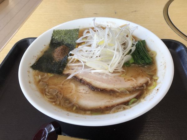 「【限定】魚粉味噌ラーメン」@花&レストラン らぽーとランドの写真