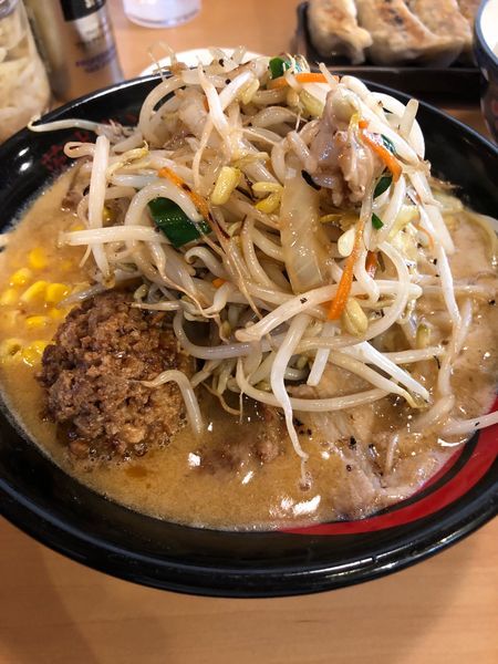 「味噌タンメン+野菜マシ」@茨城タンメン カミナリの写真