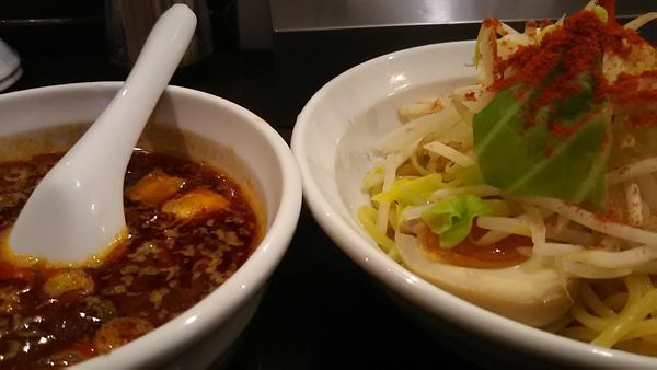 「辛味噌つけ麺」@元家うめのや 坂戸店の写真