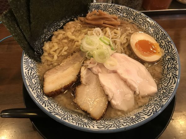 「特製背脂のこく煮干ラーメン」@千葉房総 麺のマルタイの写真