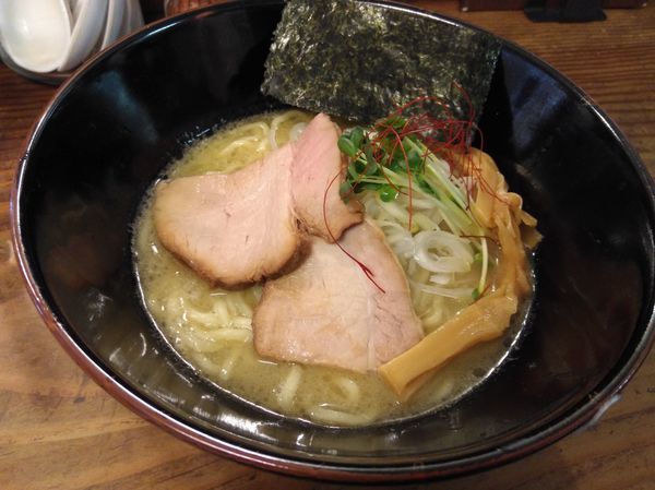 「濃厚牡蠣ソバ」@貝だしラーメン 貝ガラ屋の写真