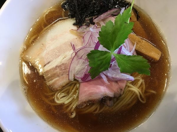 「【限定】淡麗煮干soba 750円」@麺屋しとらすの写真