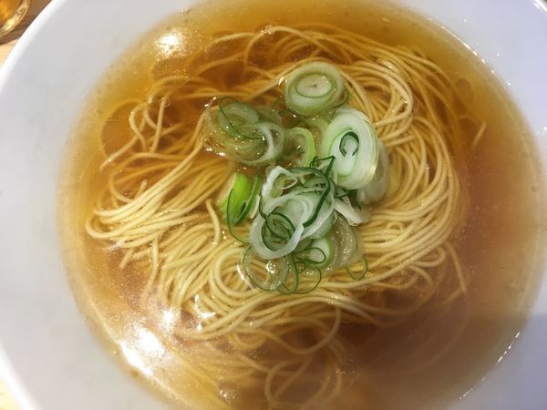 「かけそば醤油 600円」@ふる川の写真