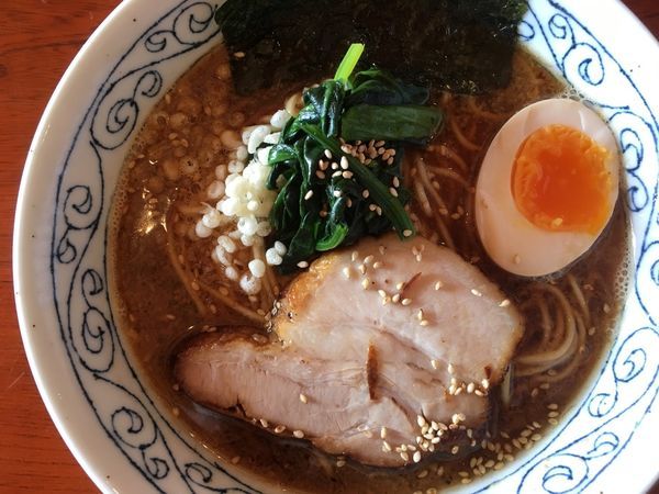 「鳥魚介らーめん正油 780円」@麺家いなほの写真