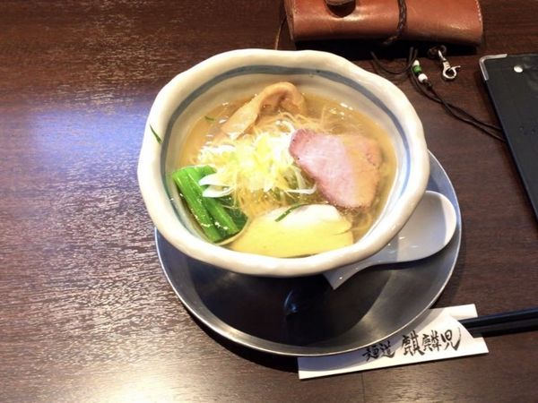 「しおそば」@麺道 麒麟児の写真