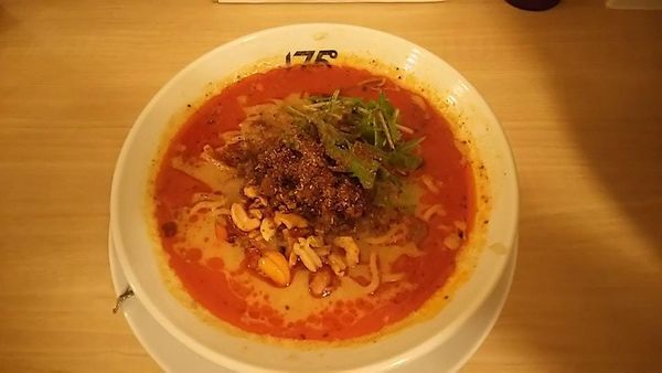 「汁あり担々麺すごくシビれる950円」@175°DENO担担麺 GINZaの写真