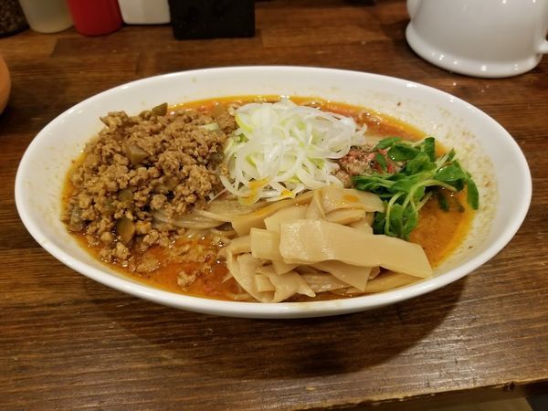 「汁なし担々麺」@一流家の写真