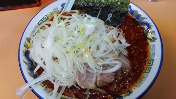 「地獄ラーメン 極上３+チャーシュー ￥1000」@地獄ラーメン 田中屋の写真