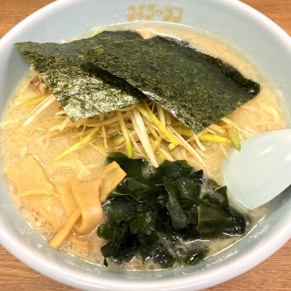 「ネギラーメン（固め・コッテリ）700円」@ラーメンショップ 足利店の写真