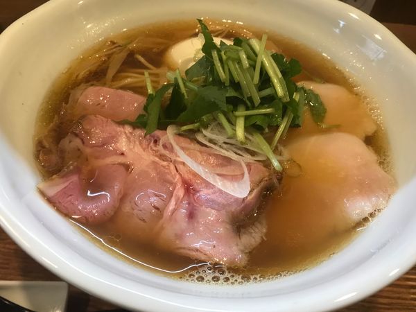「淡麗煮干ラーメン」@ラーメン 健やかの写真