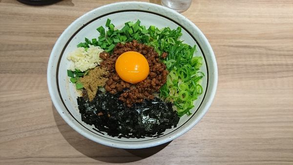 「台湾まぜそば オープン特価500」@麺屋 はるか 成増店の写真