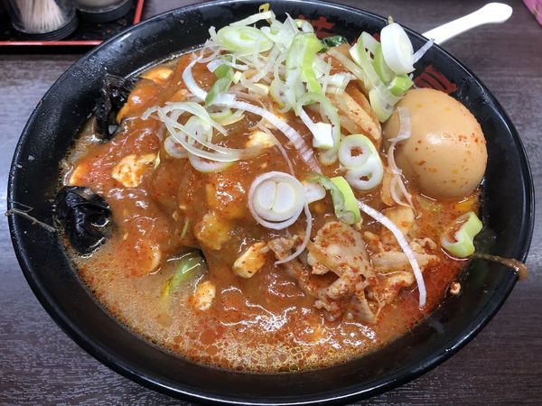 「五目麻婆麺（大）」@元祖旨辛系タンメン 荒木屋の写真