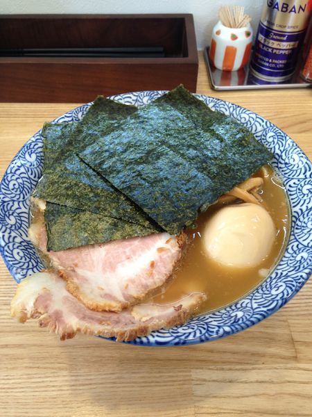 「特製中華そば 1070円」@中華そば専門 とんちぼの写真