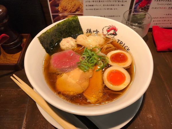 「特製鶏の醤油ラーメン」@鶏喰～TRICK～の写真
