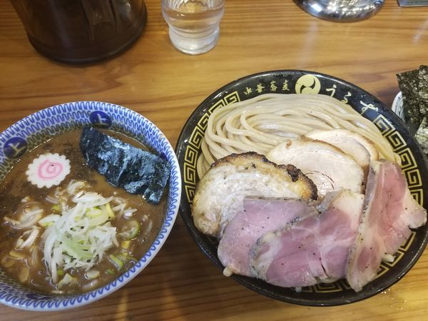 「つけチャーシュー(大)チャーシューごはん」@中華蕎麦うゑずの写真