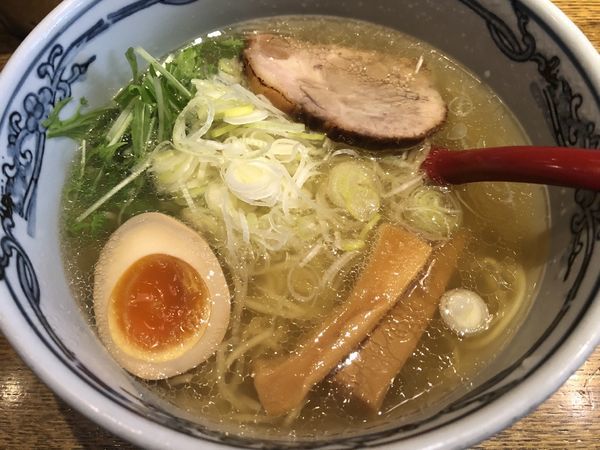 「煮干し塩そば　￥７２０」@麺や 六三六 岐阜店の写真