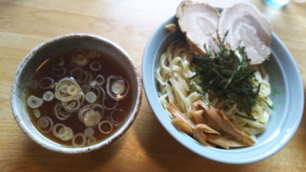 「醤油つけ麺」@榮ラーメンの写真