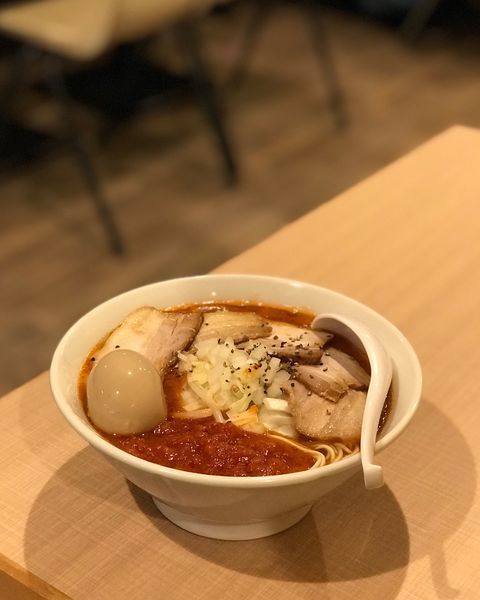 「トマトラーメン全面」@らーめん カッパハウスの写真