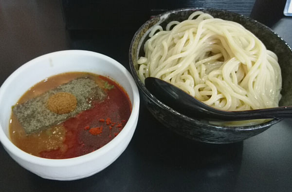 「辛つけめん」@梶原製麺所 上中里本店の写真