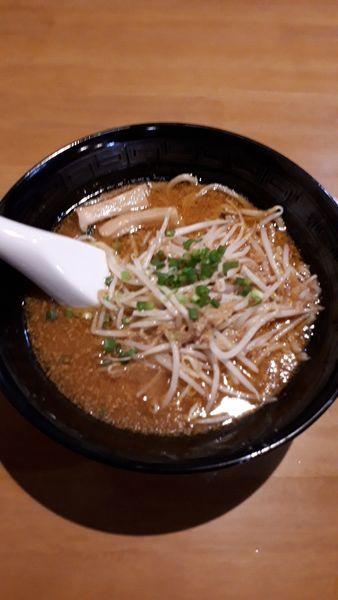 「味噌ラーメン７５０円」@ラーメンあんずの写真