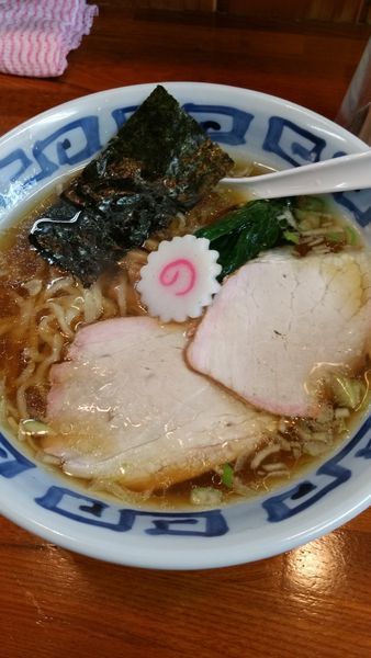 「中華そば」@手打ち中華そば 竹の助の写真