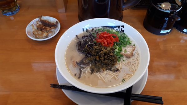 「博多ラーメン６８０円」@博多らーめん 天神の写真