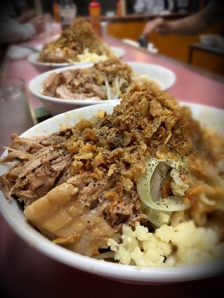 「汁なしラーメン」@ラーメン荘 おもしろい方への写真