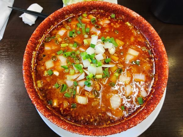 「激辛味噌ラーメン＋中盛り」@麺家 しんの写真