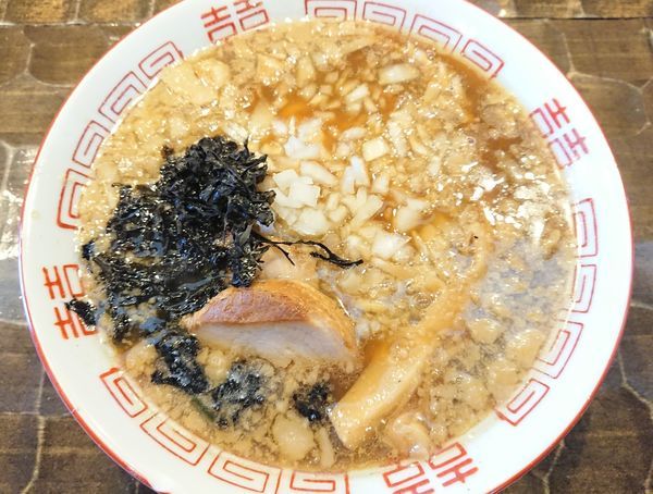 「【限定】背脂煮干そば」@特級鶏蕎麦 龍介の写真