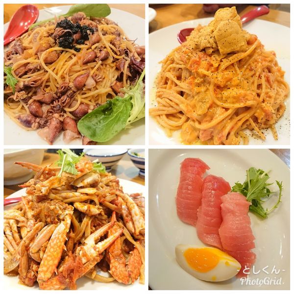 「【限定】ムサコ式パスタ3種」@ラーメン カワタカの写真