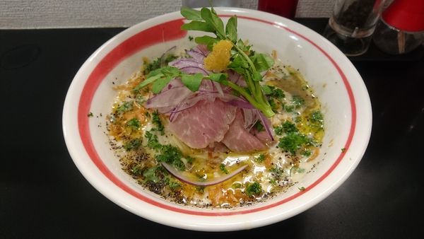 「【期間限定】ホワイトMISO」@自家製麺SHINの写真