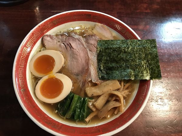 「特しょうゆ(平打)」@麺処 懐やの写真