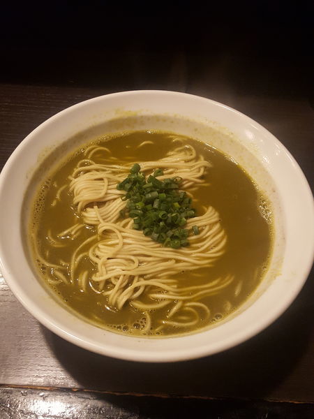 「鮑の肝そば」@灰汁中華 丿貫 福富町本店の写真