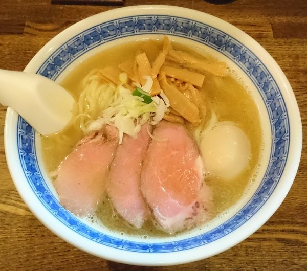 「中華そば 塩 ＋特増し」@燦燦斗の写真