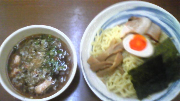 「醤油つけメン」@トーフラーメン幸楊の写真