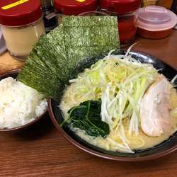 ネギラーメン＋サービスライス