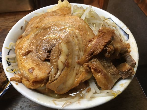 「雷そば大 半豚増し カレー」@雷 北松戸本店の写真