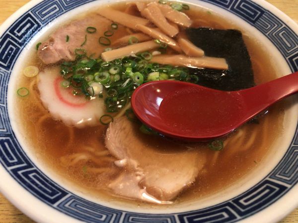 「中華そば560円」@蒲原館の写真