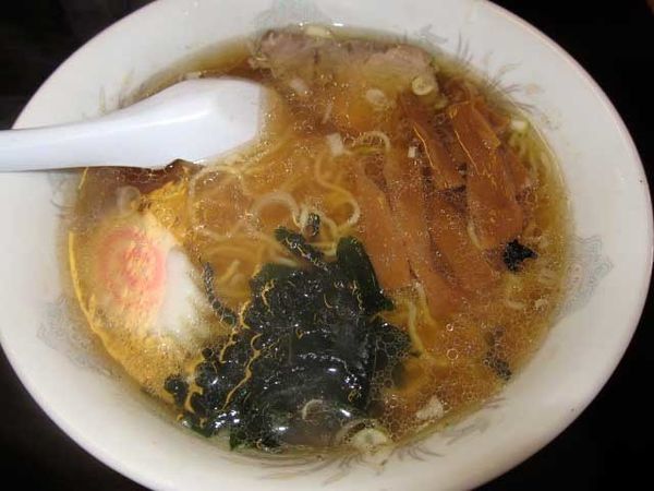 「ラーメン　500円」@大釜 本店の写真