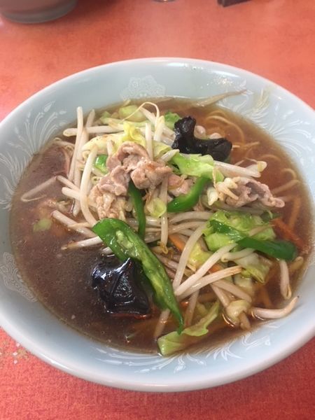 「ヤサイソバ　600円」@華月の写真